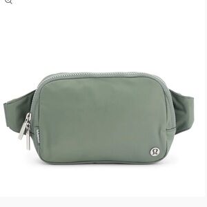 Green lululemon belt bag